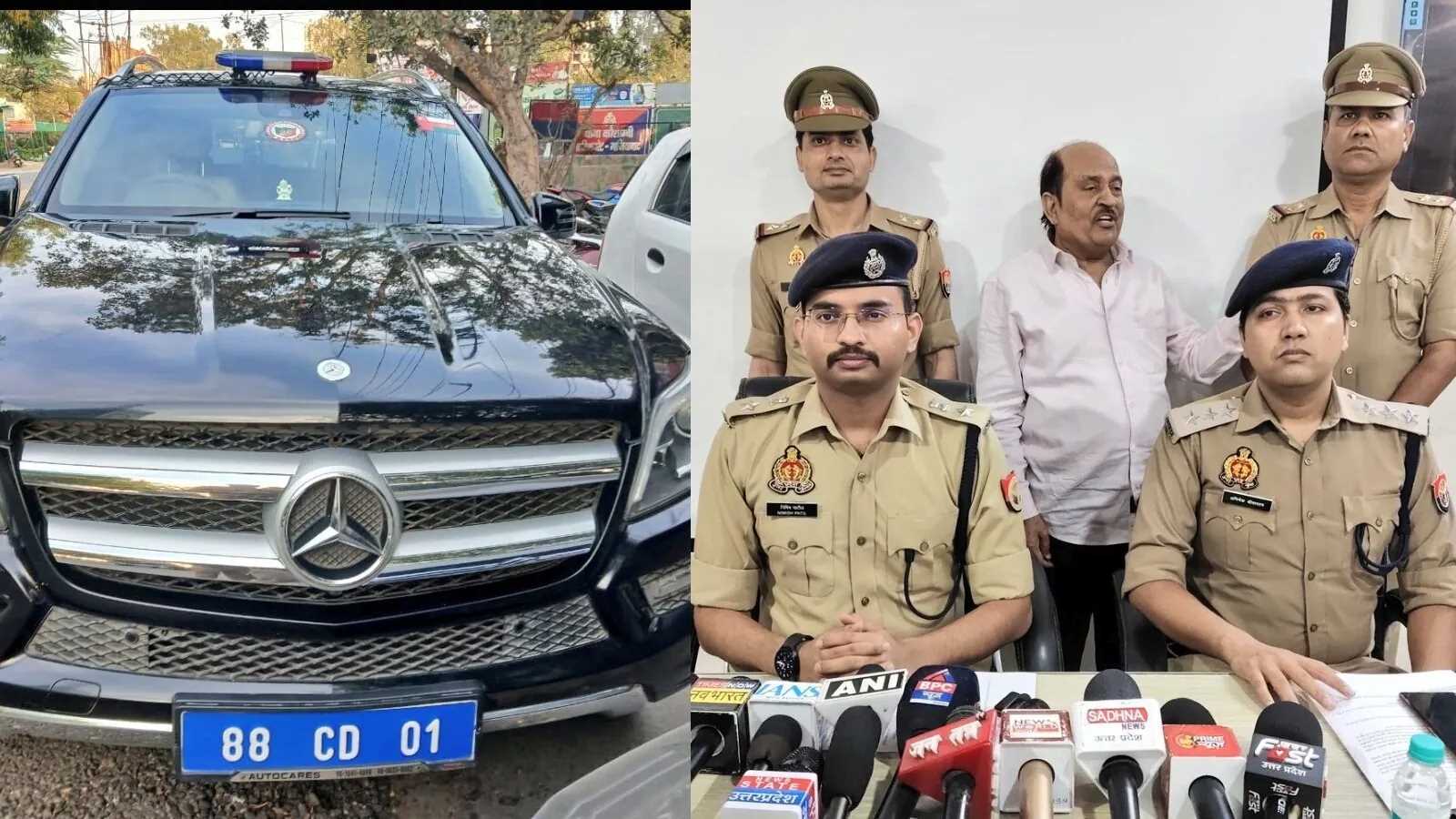 खुद को ओमान का फर्जी एम्बेसडर बताने वाला गिरफ्तार, गाजियाबाद पुलिस से लेता था वीआईपी प्रोटोकॉल